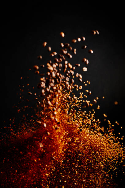 istock Coffee Food Explosion with Coffee Beans 1146475958