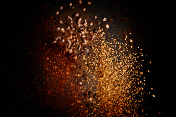 istock Coffee Food Explosion with Coffee Beans 1146475962
