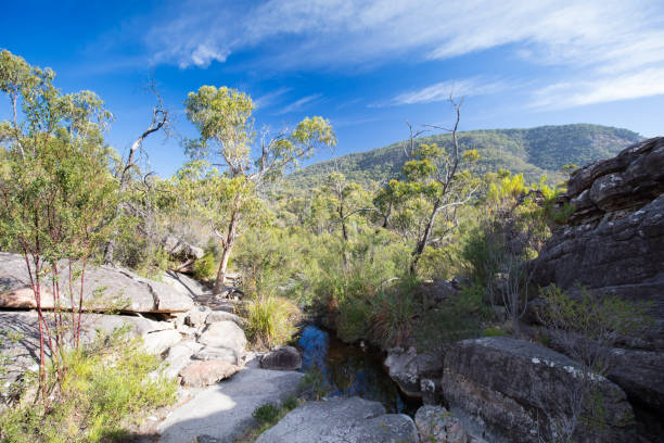 The famous Grampians Grand Canyon. Accessible on the Wonderland hike to the Pinnacle Lookout near halls Gap in Victoria, Australia