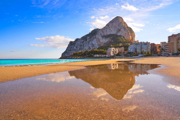 istock Playa de Fossa beach in Calpe and Ifach 1146485233