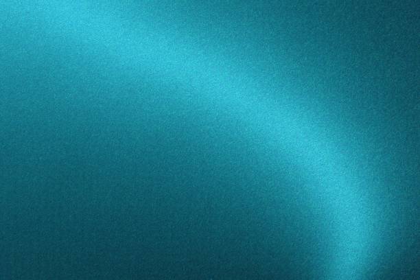 istock Glowing blue wave metal wall, abstract texture background 1146491602