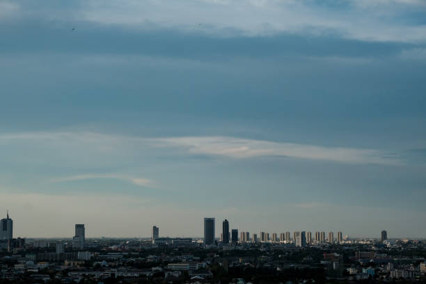 istock City atmosphere at sunset is beautiful. 1146494520