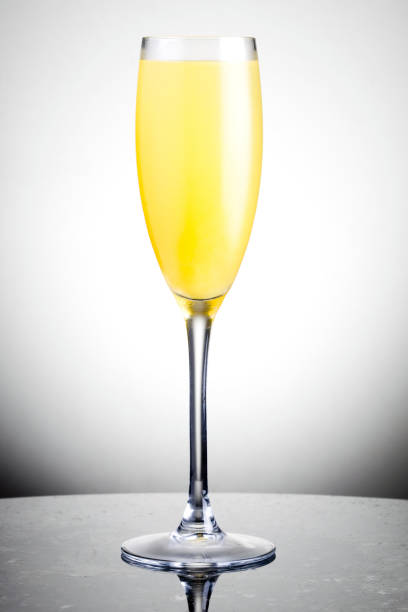 istock Drink champagne cocktail on white background 1146495024