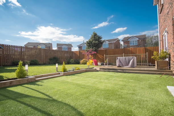 istock Newly Constructed Modern Landscaped garden 1146496637