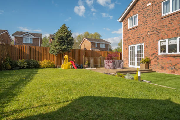 istock Newly Constructed Modern Landscaped garden 1146496786