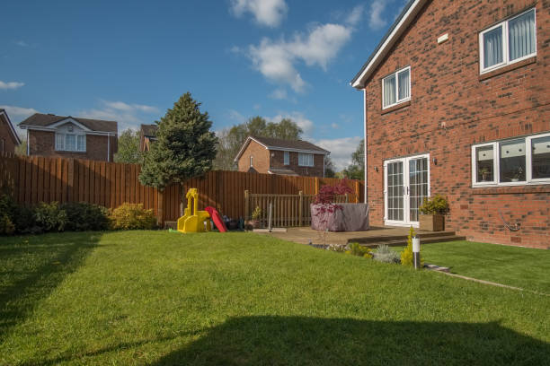 istock Newly Constructed Modern Landscaped garden 1146496814