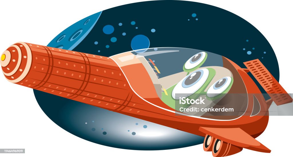 Spaceship and alien Worked by adobe illustrator...
included illustrator 10.eps and
300 dpi jpeg files...
easy editable vector.. Cartoon stock vector