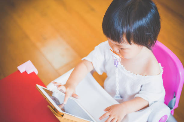 istock A asian girl watching tablet 1146498475