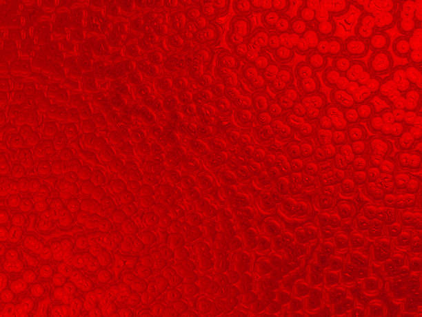 red neon bubble ombre pattern background glittering bright ruby circle holiday texture - blood cell formation stock-fotos und bilder