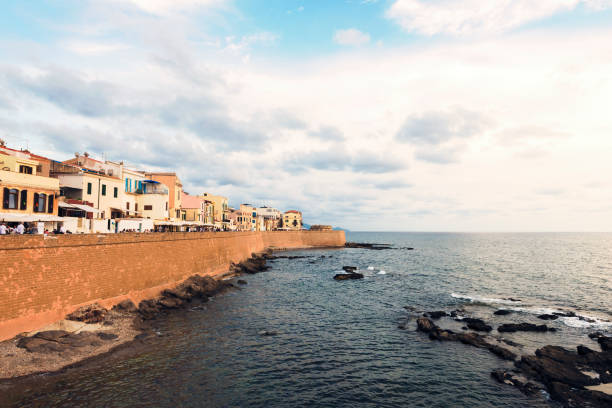 istock seafront city of Alghero 1146511080