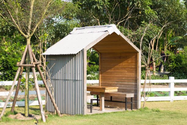 istock Small Hut in the garden 1146512583