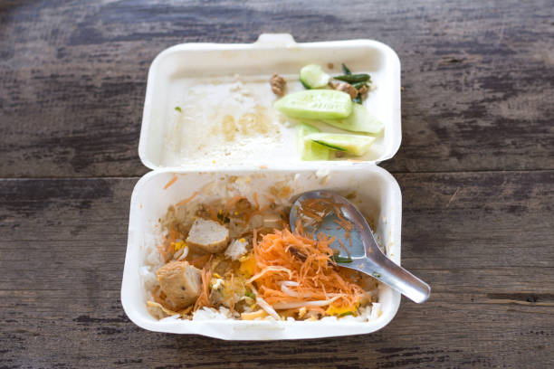 istock Food waste in a foam box 1146513566