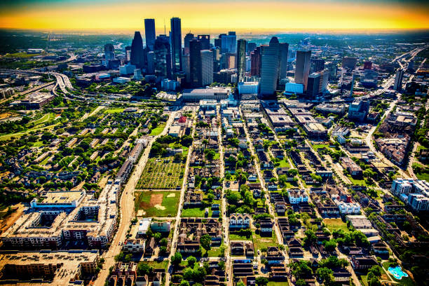 istock Colorful Morning Over Houston Texas 1146513610