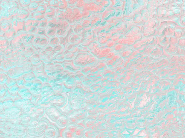 Holographic Foil Pastel Millennial Pink Coral Blue Teal Pearl Bubble Beads Abstract Chameleon Lizard Skin Texture Ombre Gradient Color Circle Glitter Water Surface Wave Pattern Pastel Neon Wallpaper Hologram Template Computer Graphic