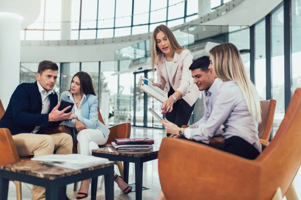 istock Business team working on new project and smiling. 1146527299