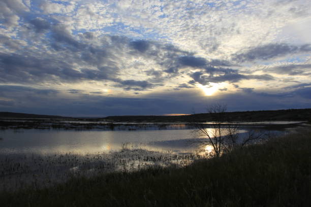 istock Pelican Flock & Valley Scenery by Andrea Lawrence C 1020377 Saskatchewan 1146528055