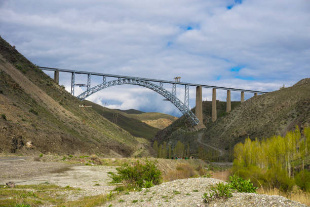 The magnificent train bridge of Ghotour,