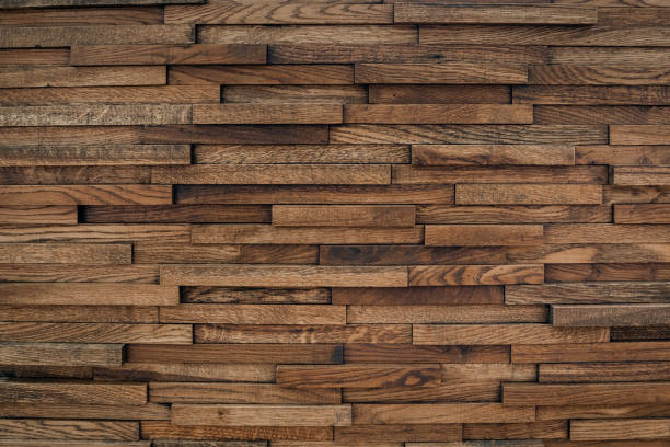 istock Wooden panel is handmade. Beautiful wall decoration. 1146530158