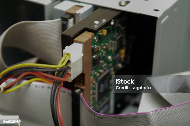 Inside A Computer Technology In Computing And Programming Stock Photo ...