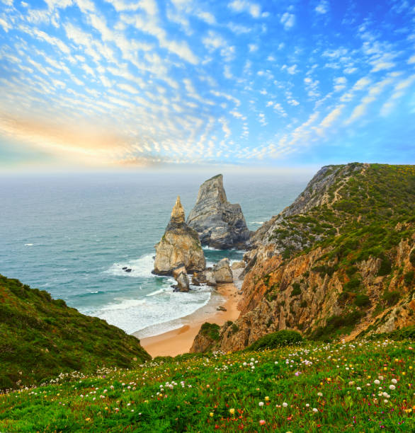 istock Sunset Atlantic coast view, Portugal 1146547143