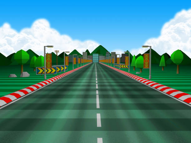 istock Retro video game background 3D illustration 1146551893