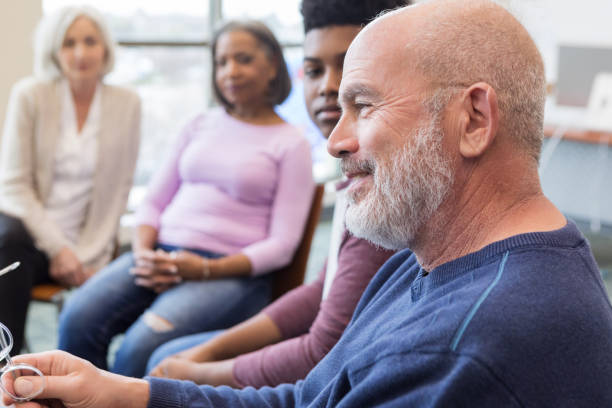 istock Caucasian grandfather shares wisdom 1146553491