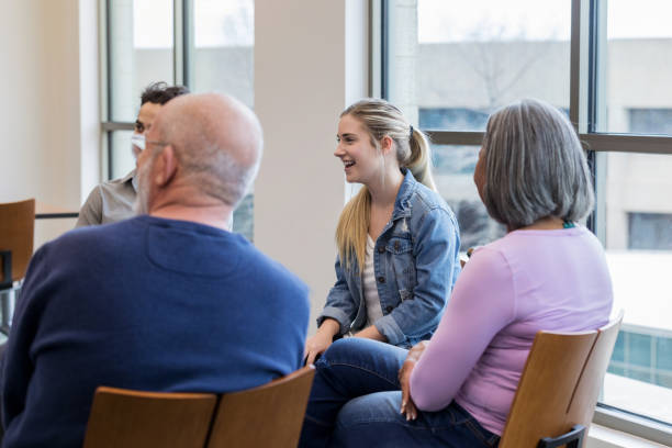 istock Multi-ethnic group at the family support meeting 1146553493