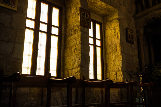 istock Old church in Lebanon 1146554175