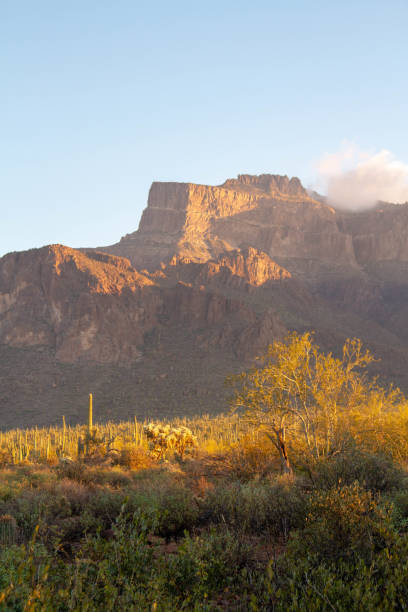istock The cliffs of the Superstition Mountains 1146580743