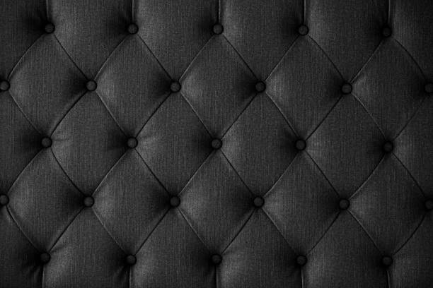 istock Black and white sofa symmetry texture pattern, luxury background concept, copy space 1146586127