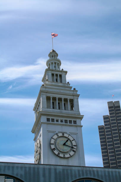 istock The Ferry Building against a beautiful blue sky in San Francisco 1146586285