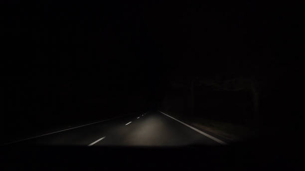 istock The lonely road at night 1146605966