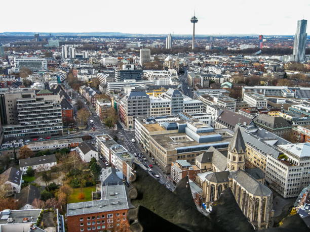 istock Cityscape view from the tower of Cologne Cathedral 1146606316