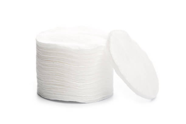 istock Cotton swabs isolated on a white background. Cotton disks 1146607165