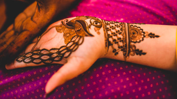 istock Henna tattoo on hand 1146610467