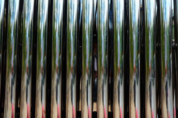 istock Close up Movable Fence Background. 1146615494