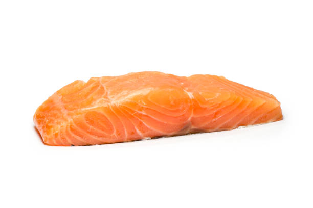 istock A large pink salmon fillet isolated on a white background 1146615589