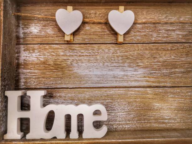 istock A vintage home word design for interior home decoration. 1146616290