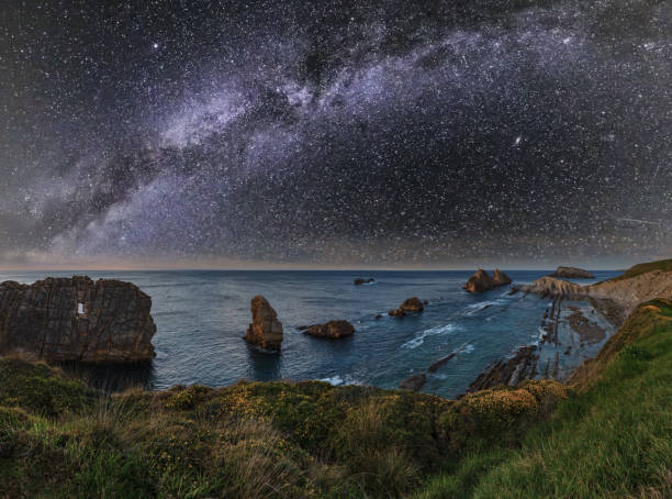 istock Night Arnia Beach coastline landscape 1146621066