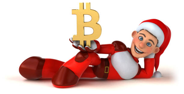 Fun Super Santa Claus - 3D Illustration