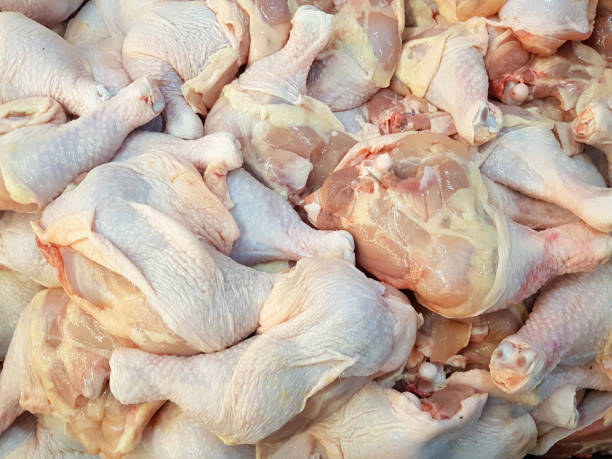 istock Fresh chicken hips in supermarket 1146634232