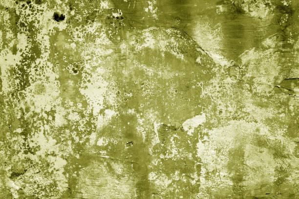 istock Grungy cement wall texture in yellow tone 1146634387