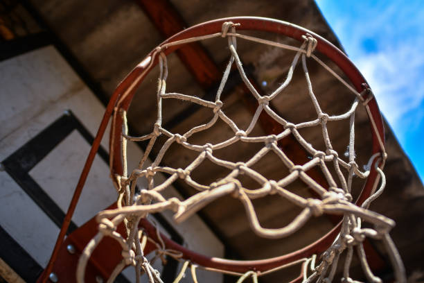 istock Street basketball backboard with hoop 1146634427