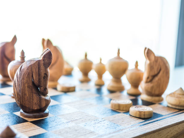 istock Thai wooden chess 1146634776