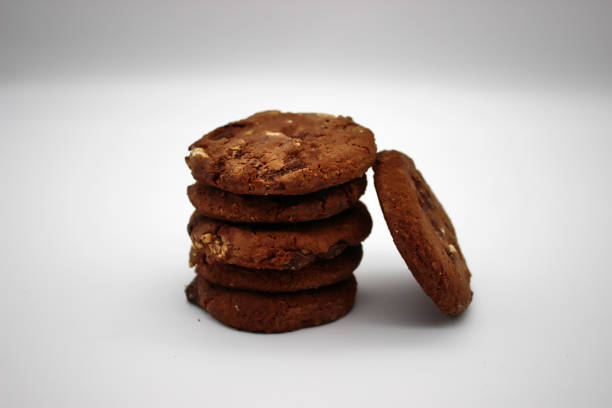istock Oat cookies. Isolated image on white background. 1146644828