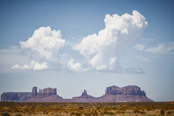 istock Typical view of the Monument Valley and Highway 163 1146647615