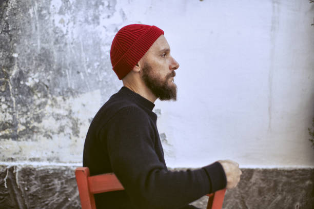 istock Potrait of a bearded italian man 1146647907
