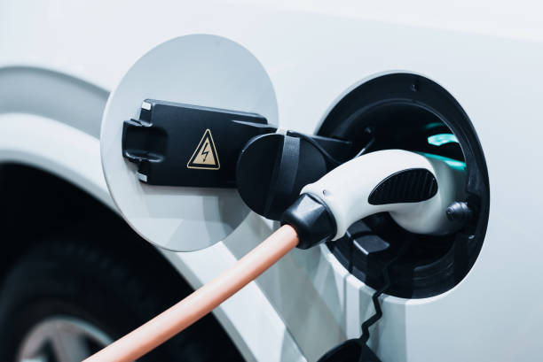 istock Charging an electric car battery, new innovative technology EV Electrical vehicle 1146648219