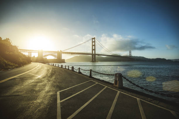 istock Golden Gate Bridge of San Francisco at sunset 1146648268