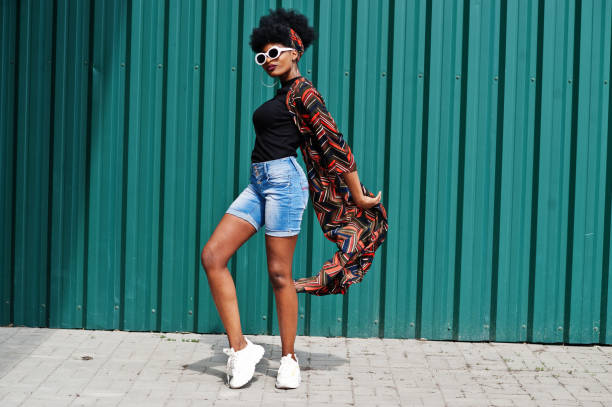 istock Stylish African woman 1146651136